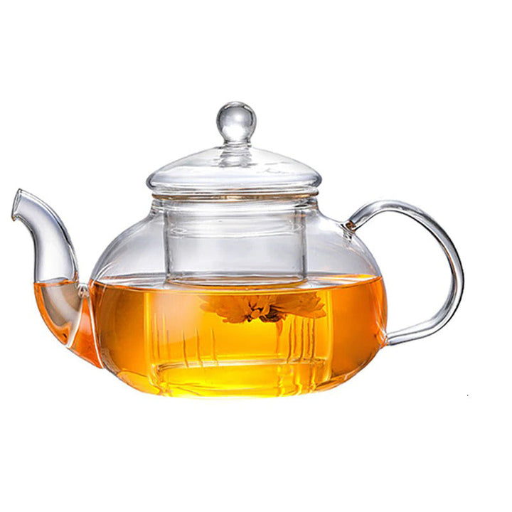 Glass Te Sett Varmeresistent Glass Te Infuser Kanne Dobbelvegg Glass | Skanto