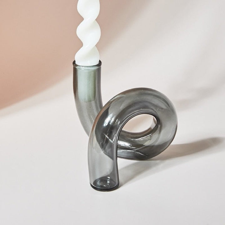 Skanto | Glass vase lysestake