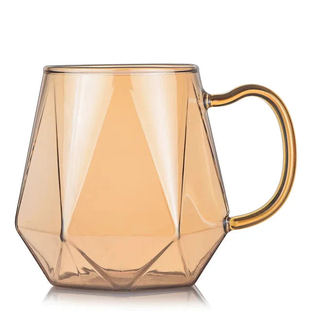 Glass Vannflaske Kjele Gradient Diamantformet Vann Kjele Vannkopper | Skanto