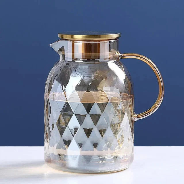 Glass Vannflasker Amber Farge Hjem Blomster Tekanne Kjele Termos | Skanto