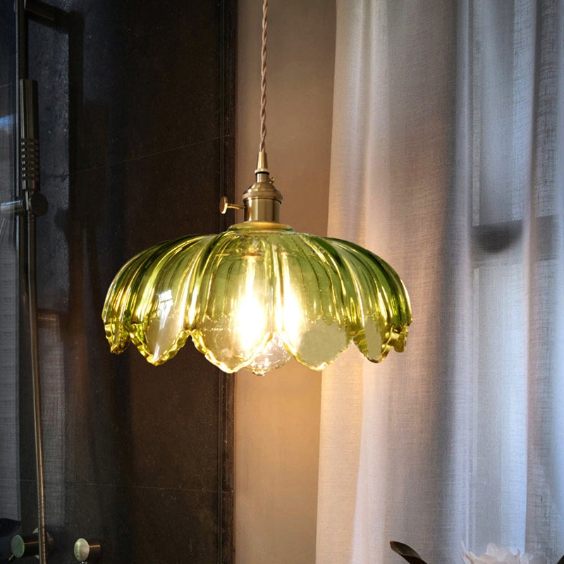 Skanto | Glass lampe som glitrer med detaljer!