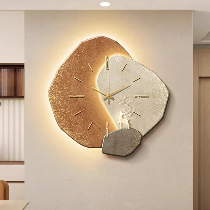 Skanto | Minimalistisk Veggklokke i Skandinavisk Design - NordiqTime