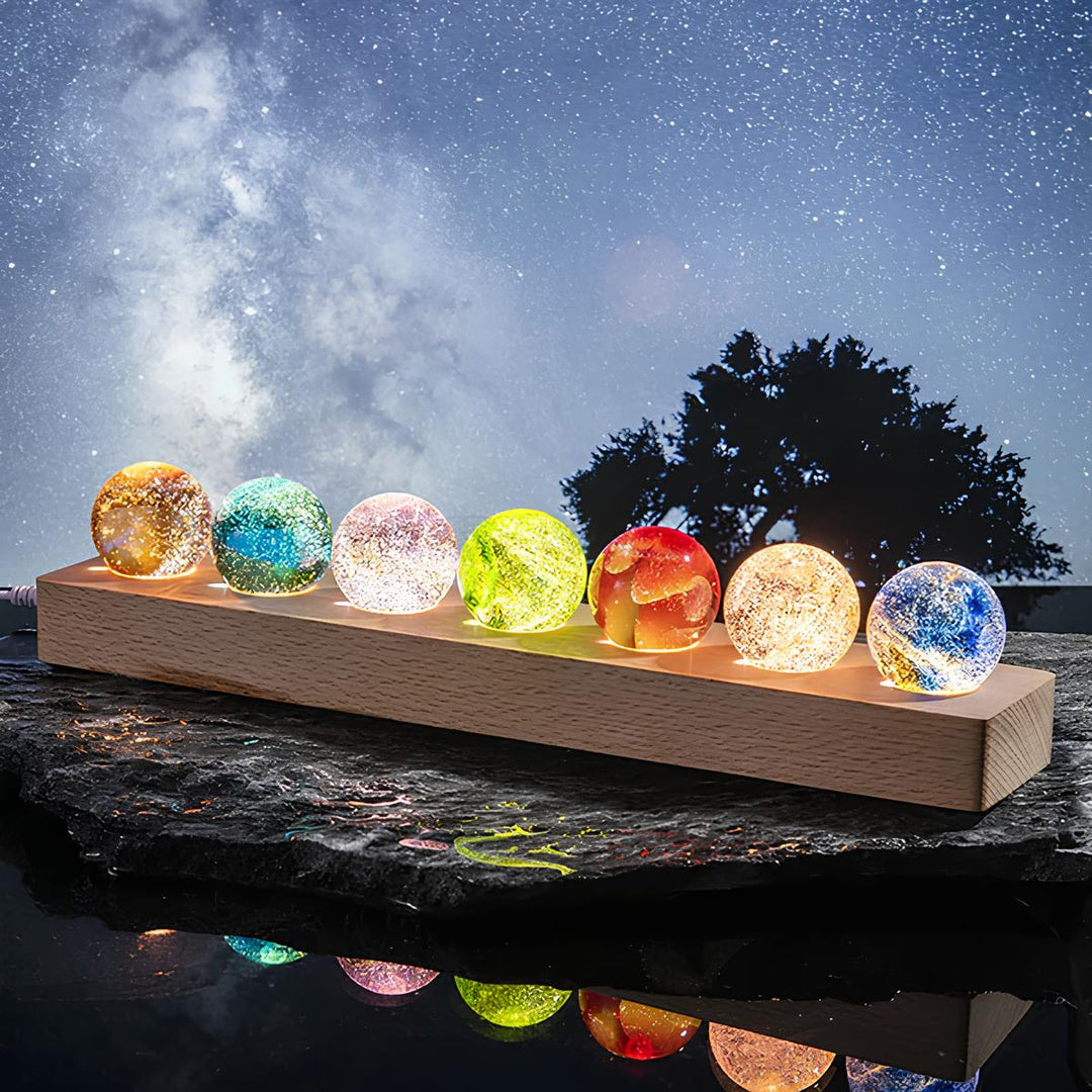 Skanto | Glødende kosmiske krystaller - AstroGlow kuler