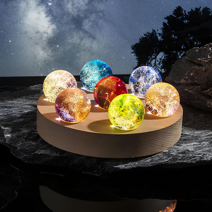 Skanto | Glødende kosmiske krystaller - AstroGlow kuler