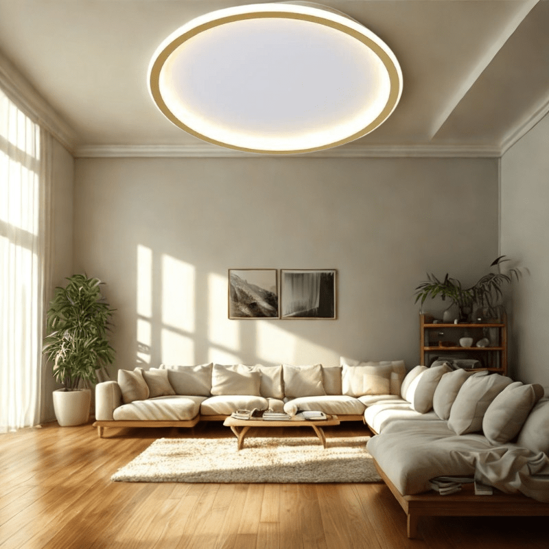 Skanto | GLOWLITH – Skandinavisk LED Taklampe for Moderne, Blendsfri Belysning