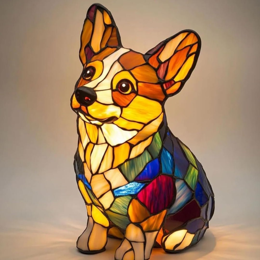 Skanto | GLOWPAWS – Kunstnerisk hunderase LED nattlampe for hjemmeinnredning