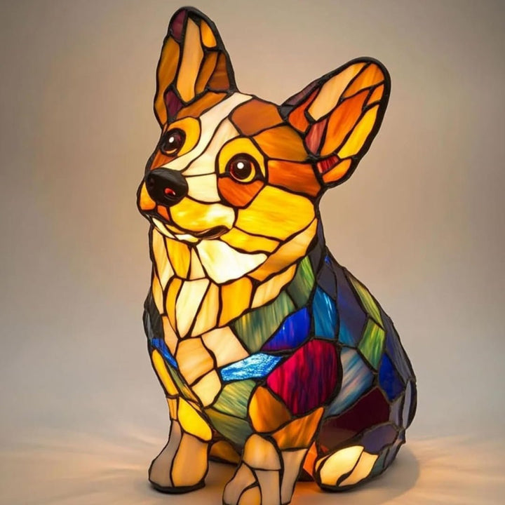 Skanto | GLOWPAWS – Kunstnerisk hunderase LED nattlampe for hjemmeinnredning