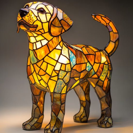 Skanto | GLOWPAWS – Kunstnerisk hunderase LED nattlampe for hjemmeinnredning