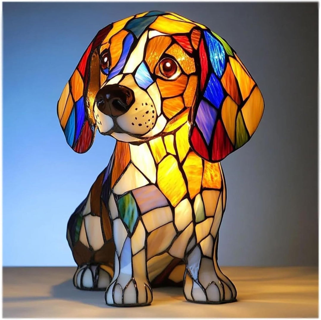 Skanto | GLOWPAWS – Kunstnerisk hunderase LED nattlampe for hjemmeinnredning