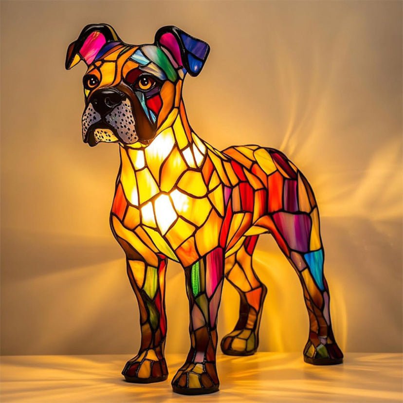 Skanto | GLOWPAWS – Kunstnerisk hunderase LED nattlampe for hjemmeinnredning