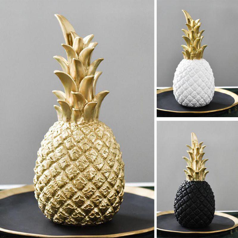 Gylden Ananas Kjøkken Dekorasjon Med En Moderne Nordisk Stil | Skanto