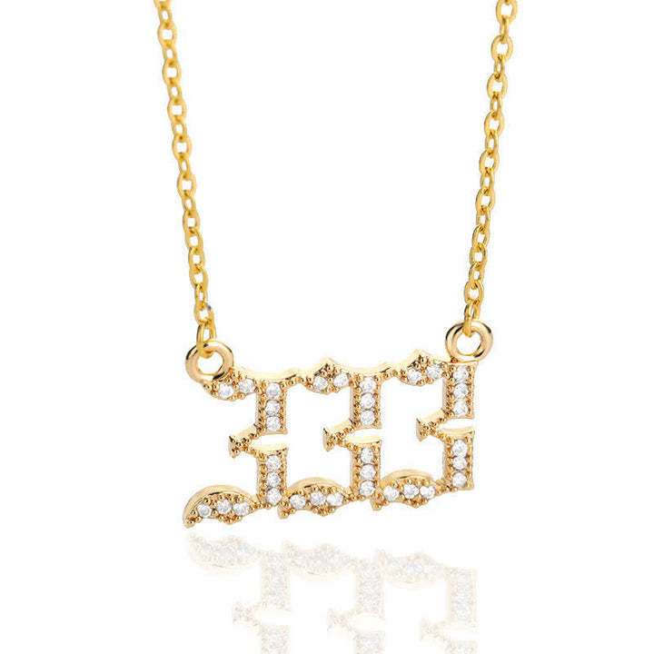 Skanto | Zirconia Engelsk Høy Halskjede – Seraphina