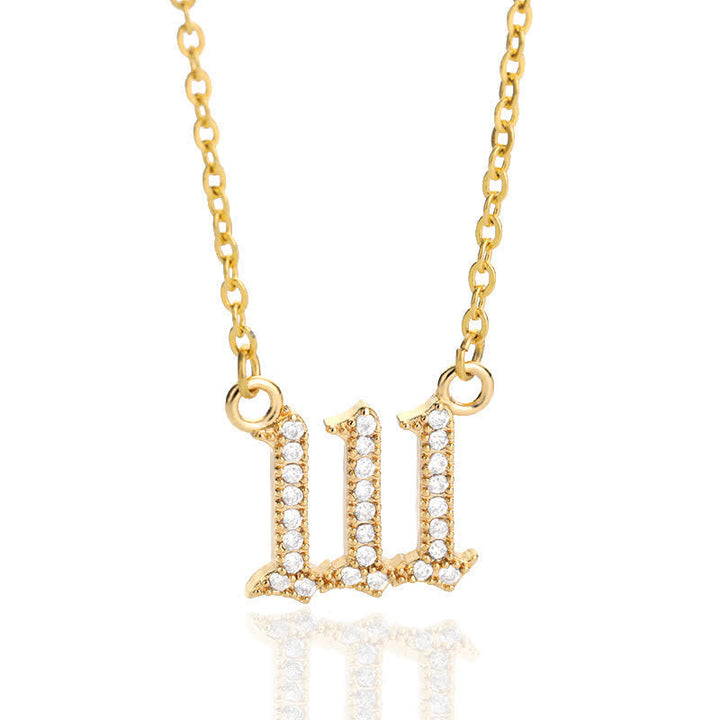 Skanto | Zirconia Engelsk Høy Halskjede – Seraphina