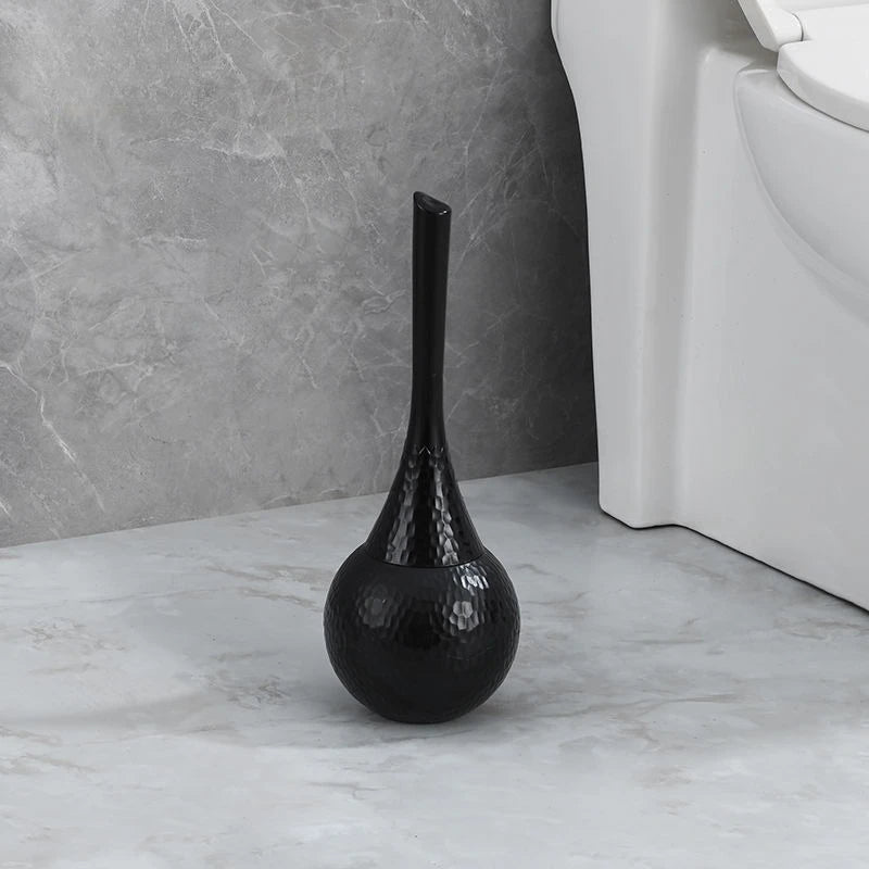 Skanto | GOLDENLUXE – Skulpturert toalettbørste med elegant metallisk design for moderne bad