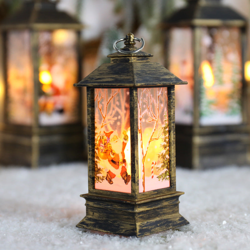 Skanto | LED Belyst Snurrende Julelanterne