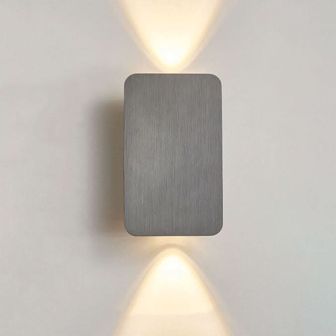 Skanto | Nordisk Minimalistisk Aluminium Rektangulær LED Vegglampe