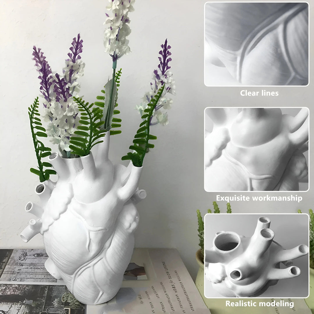 Skanto | Greskinspirert hjerteformet vase - Elena