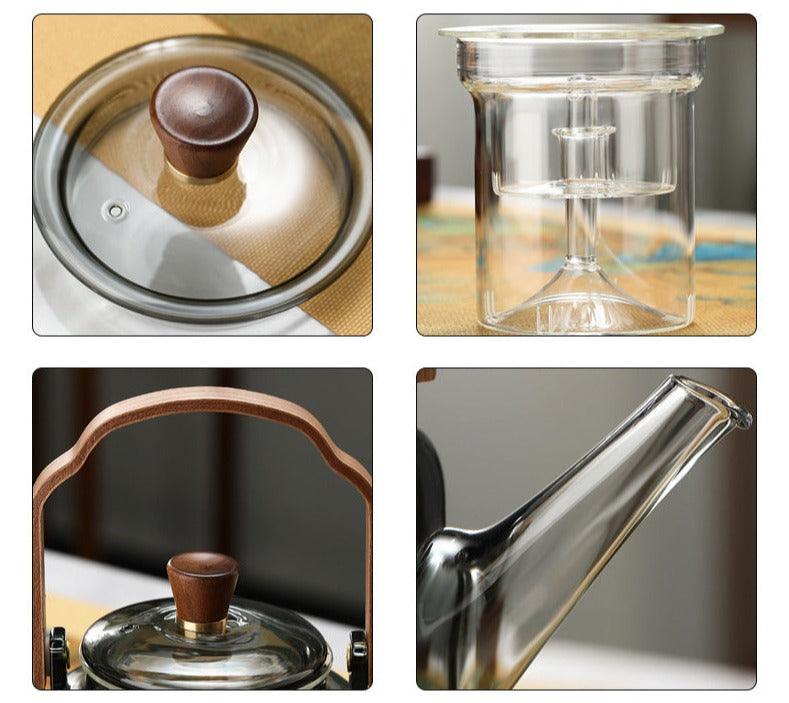 Norvo | Grijzen Teekanne | Tre & Glass, Tesmaker