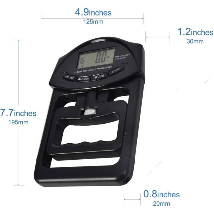 HANDPOWER PRO – Digitalt hånddynamometer 90 kg