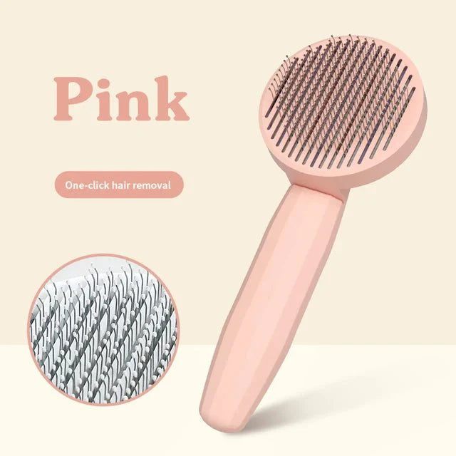 Skanto | GROOMCLICK – Selv-rensende kattbørste for skånsom grooming og mindre håravfall