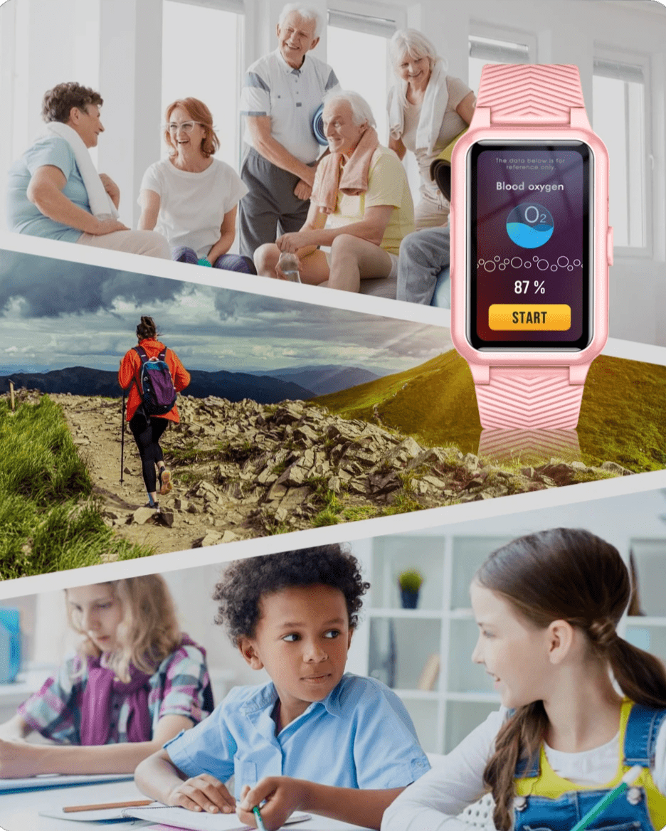 Skanto | GUARDTIME – Senior Smartwatch med sanntid GPS og nødhjelp støtte