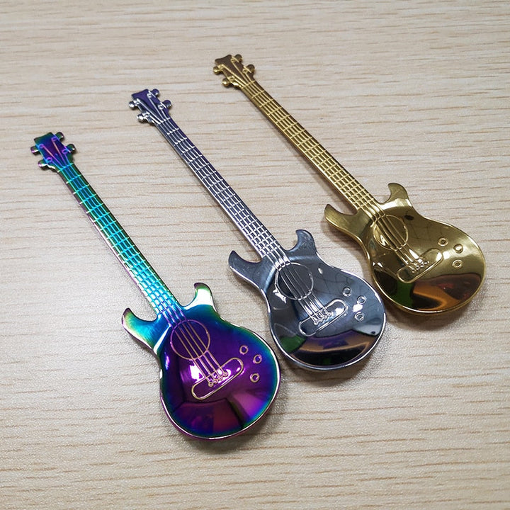 Guitar Formed Coffee Spoon | Skanto