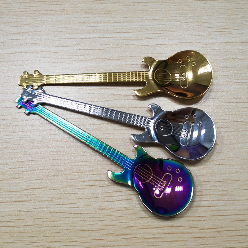 Guitar Formed Coffee Spoon | Skanto