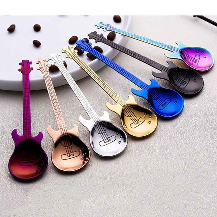 Guitar Formed Coffee Spoon | Skanto