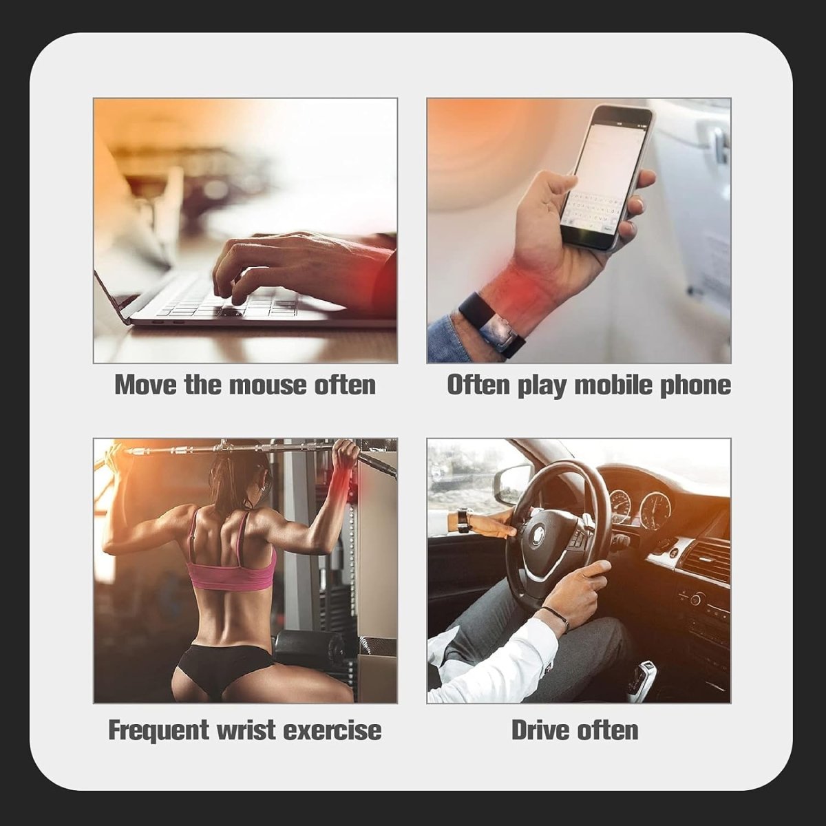 Norvo | Gyropower Selvdrevet underarms trener – Gyroskopisk håndtrener for grepstyrke og håndledds trening