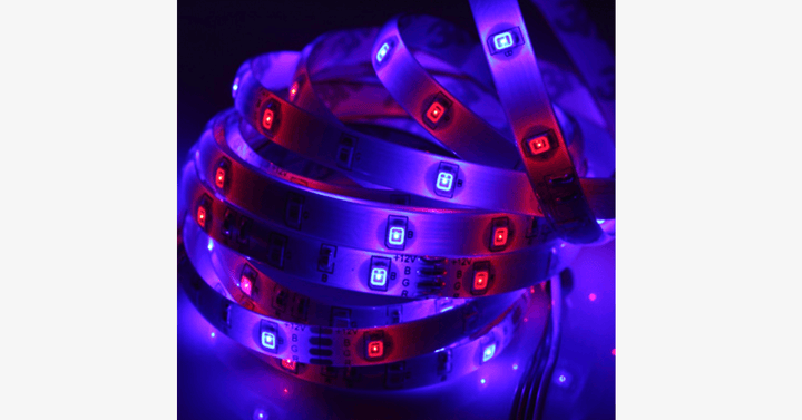 Skanto | Strip LED Lys – Vanntett Fjernkontroll Vakre Lys