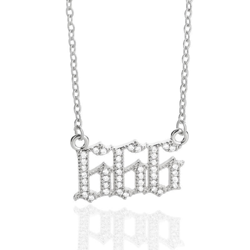 Skanto | Zirconia Engelsk Høy Halskjede – Seraphina