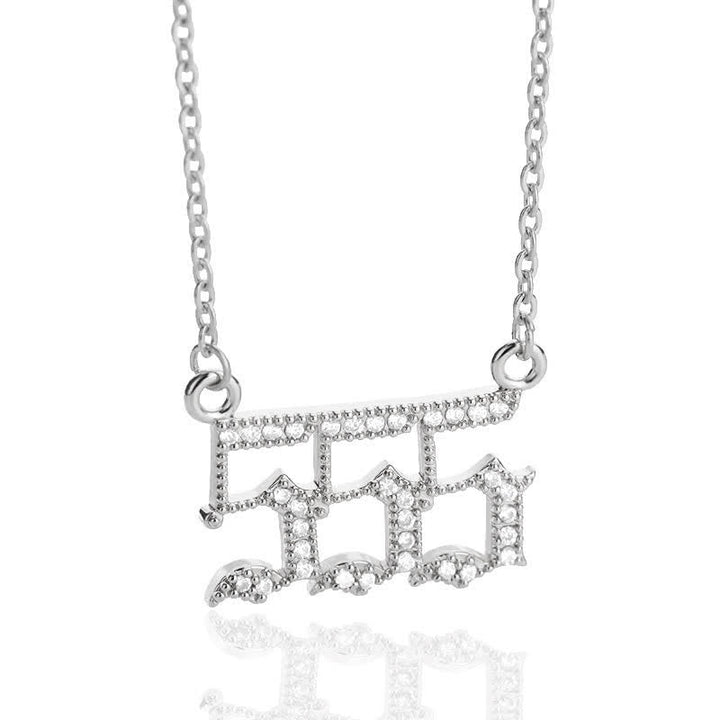 Skanto | Zirconia Engelsk Høy Halskjede – Seraphina