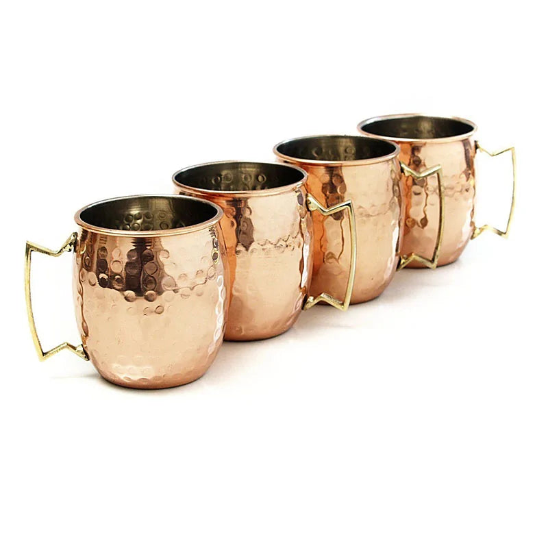 Skanto | Hammered Copper Mug Set - ChillCopper