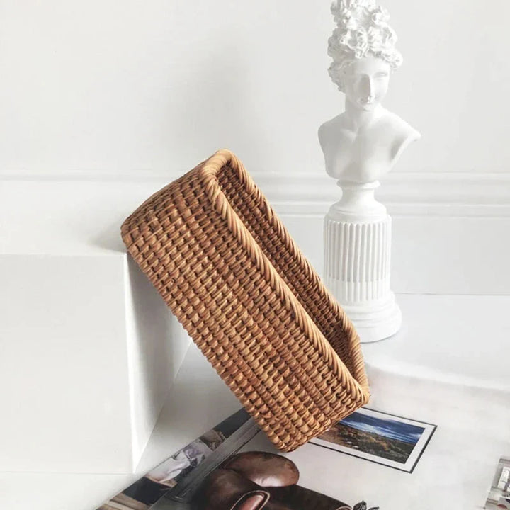 Skanto | Håndvevd Rattan Pilkurv for Oppbevaring
