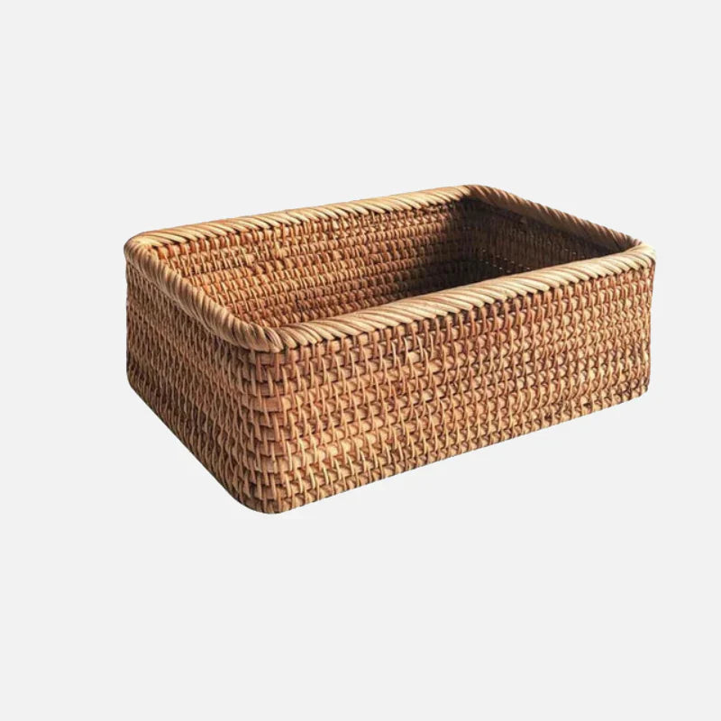 Skanto | Håndvevd Rattan Pilkurv for Oppbevaring
