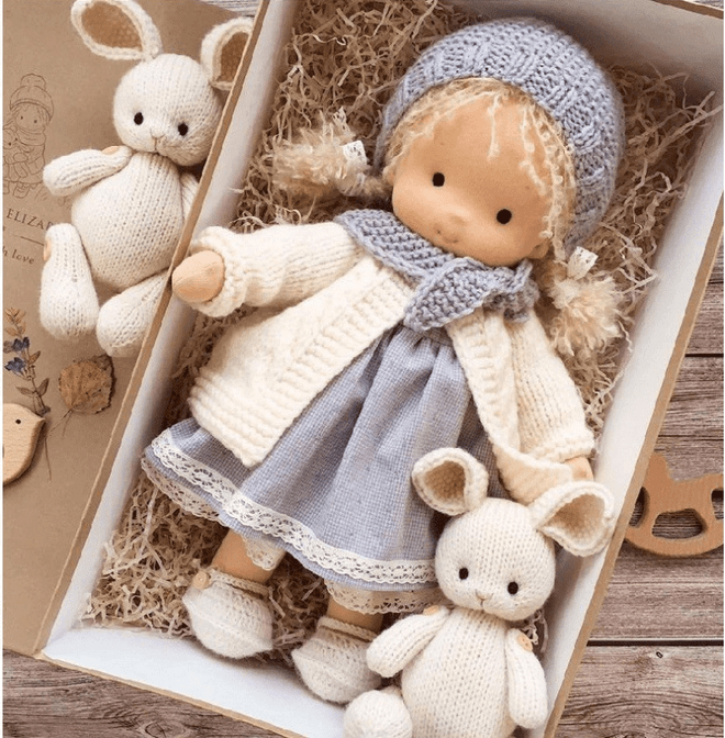 Skanto | Håndlaget Waldorf Kosedukke – Poppi