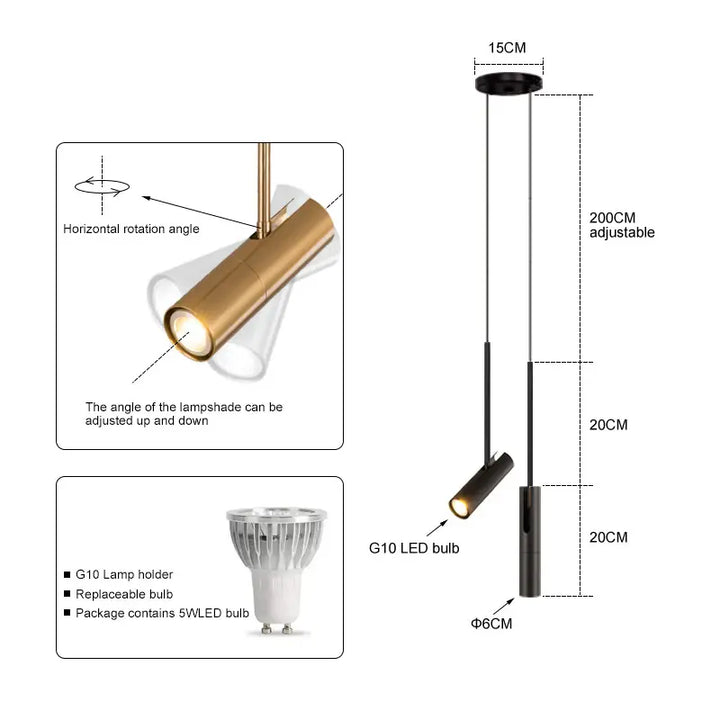 Skanto | Moderne LED Pendellampe Soverom