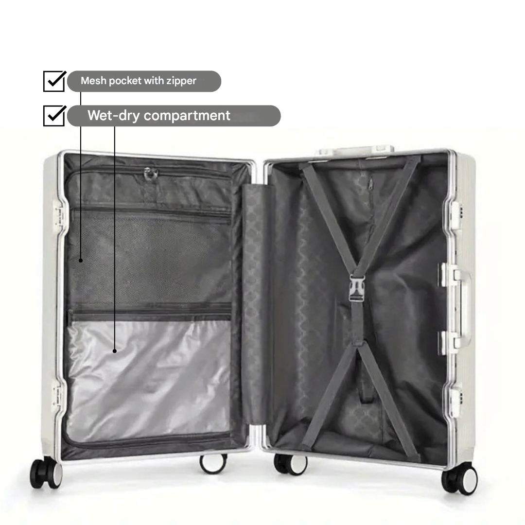 Hard-shell håndbagasje koffert – Manhattan Pro | Skanto