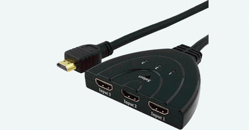 HDMI Switch 3*1 (3 In*1 Out) Splitter Switch - Gjør livet enklere! | Skanto
