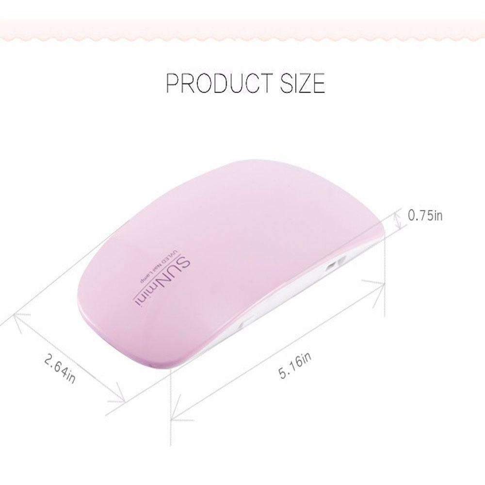 Skanto | UV LED Lampe Negler - Tørker Gellakk Naturlig Uten Tidsbruk!