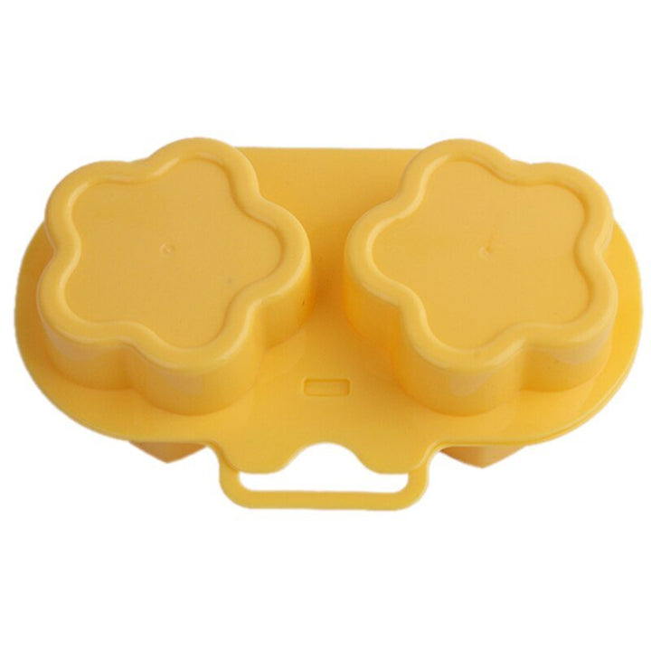 Hjerte- og Blomsterformet Egg Dampkjele Matlagingsform Egg Pocher Gadget | Skanto