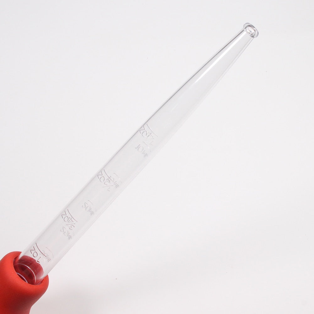 Varmeresistent baster med gummidiffusor Baster-rør med måling | Skanto