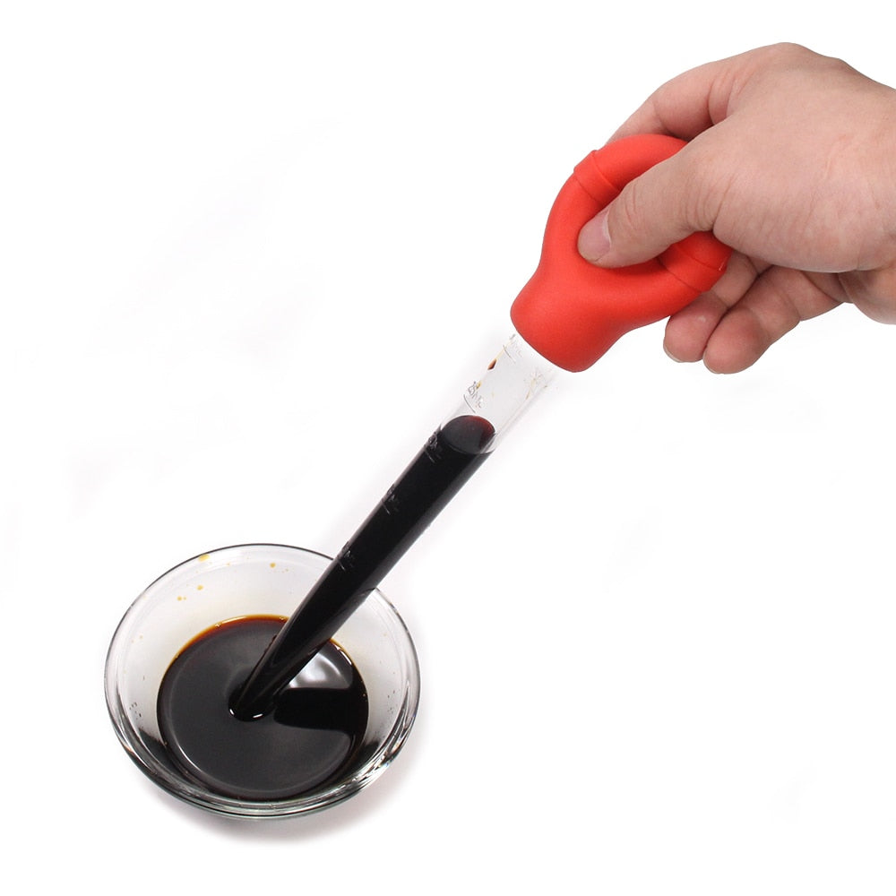 Varmeresistent baster med gummidiffusor Baster-rør med måling | Skanto