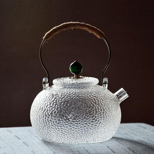 Varmebestandig glass tekanne tefilter tesett kettle kaffete pot | Skanto