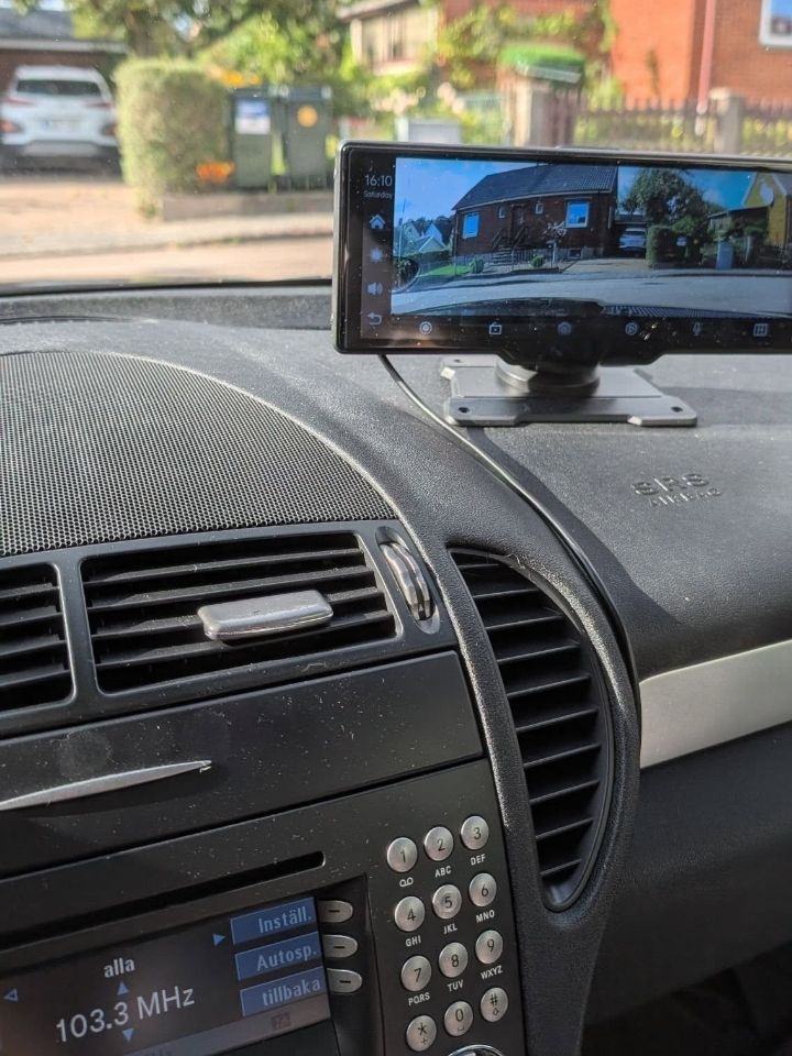 Skanto | CarVision Pro – Smart Bilskjerm med Apple CarPlay, Android Auto & Dashkamera