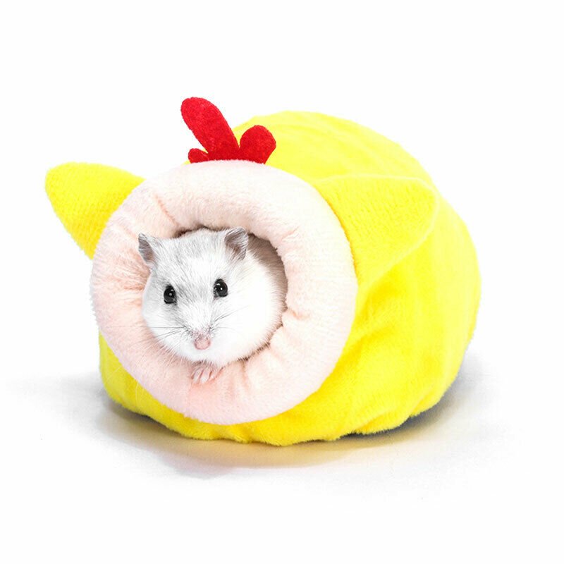Skanto | HETTYHAMSTER – Myk Plush Skjulested for Hamstere og Små Gnagere