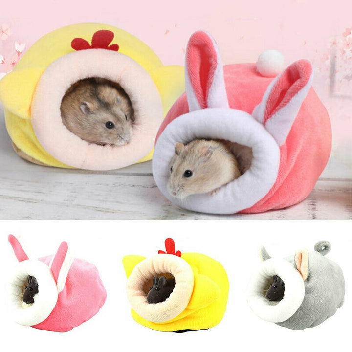 Skanto | HETTYHAMSTER – Myk Plush Skjulested for Hamstere og Små Gnagere