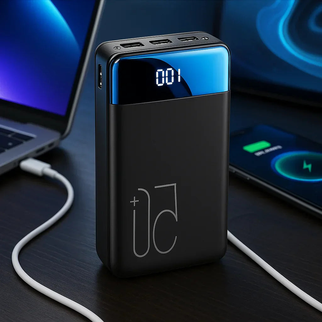Skanto | Power Bank Bærbar Lader Høy Kapasitet