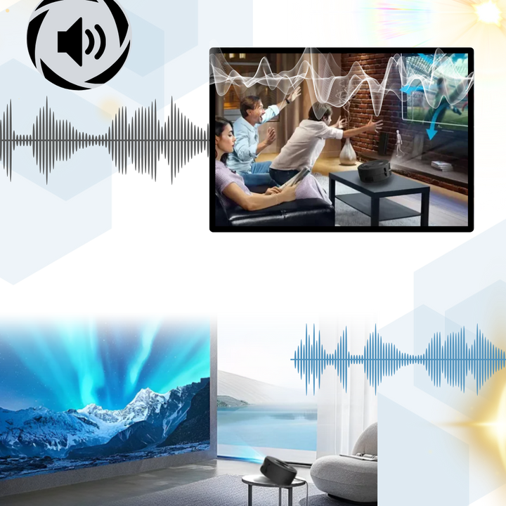 Høyoppløselig minifilmprojektor