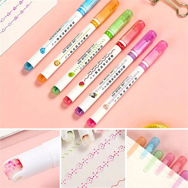 RollerPen️ | Kreativitet uten grenser (6 stykker) | Skanto